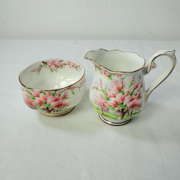 Royal Albert Bone China “Blossom Time” Set - Picture 2 of 12